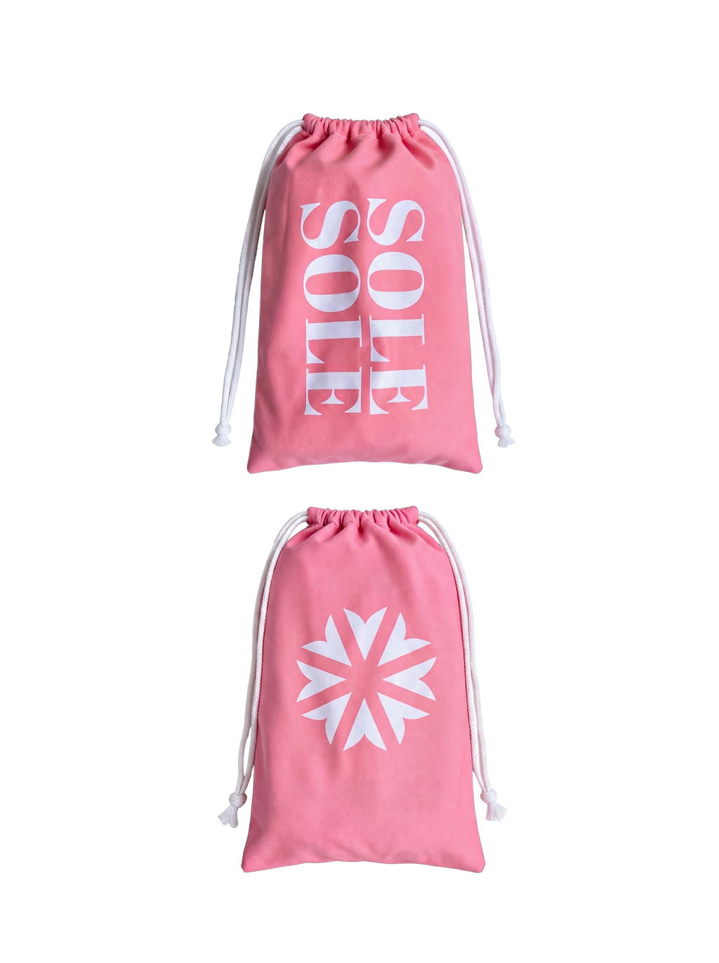Compact travel bag for the ultra-light, paper-thin Salerno Travel Towel made from recycled materials